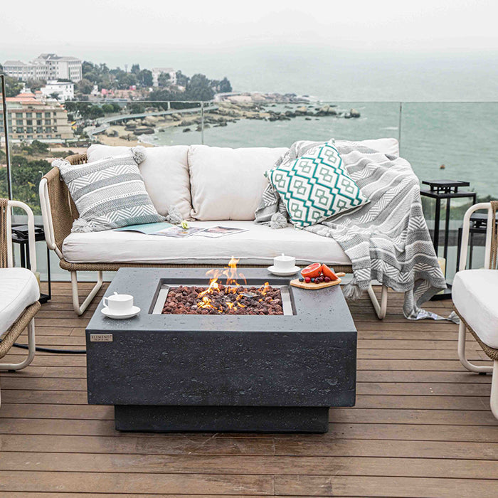 Elementi Manhattan Fire Pit Table