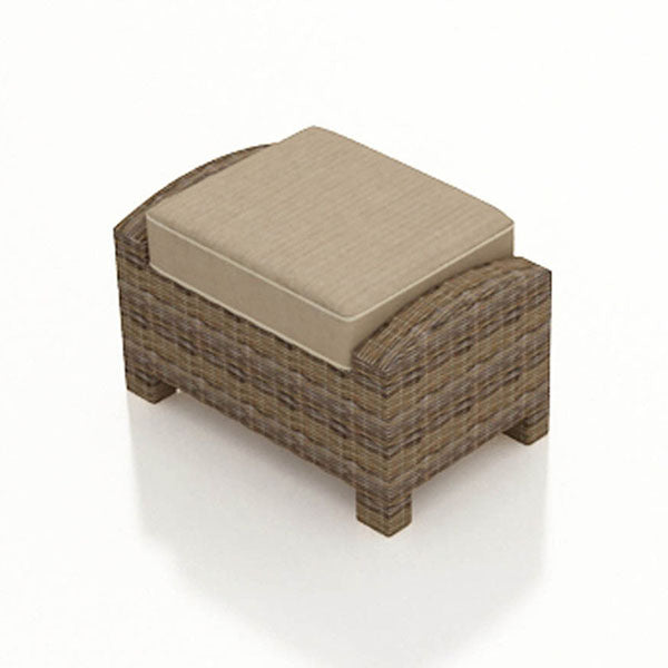 Forever Patio Cypress Wicker Rectangular Ottoman