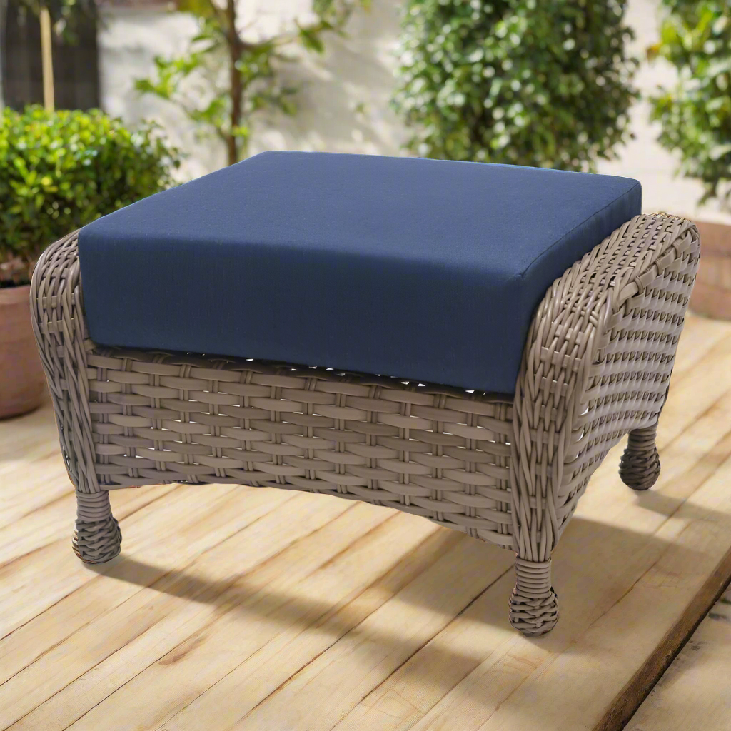 Forever Patio Sorrento Rectangle Ottoman by NorthCape International