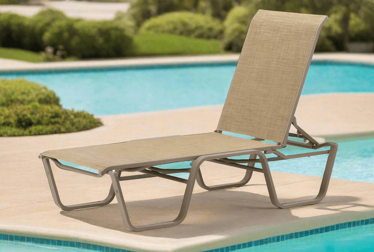 Telescope Casual Aruba II Sling Lay-Flat Stacking Chaise