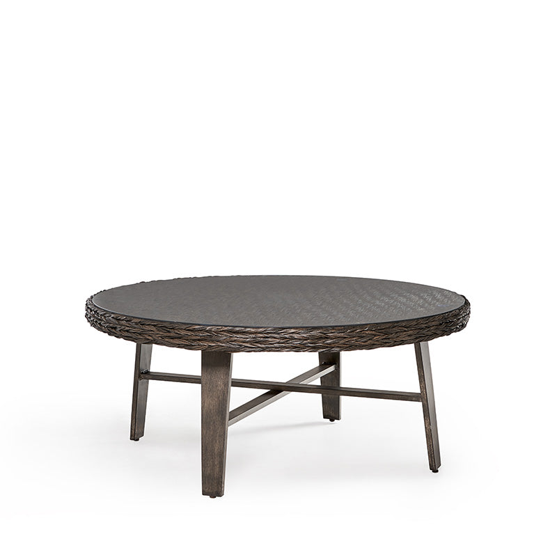 South Sea Rattan Grand Isle Resin Wicker Outdoor Round Coffee Table