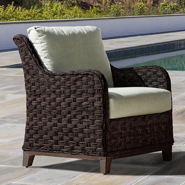 South Sea Rattan Grand Isle Resin Wicker Outdoor Club Chair