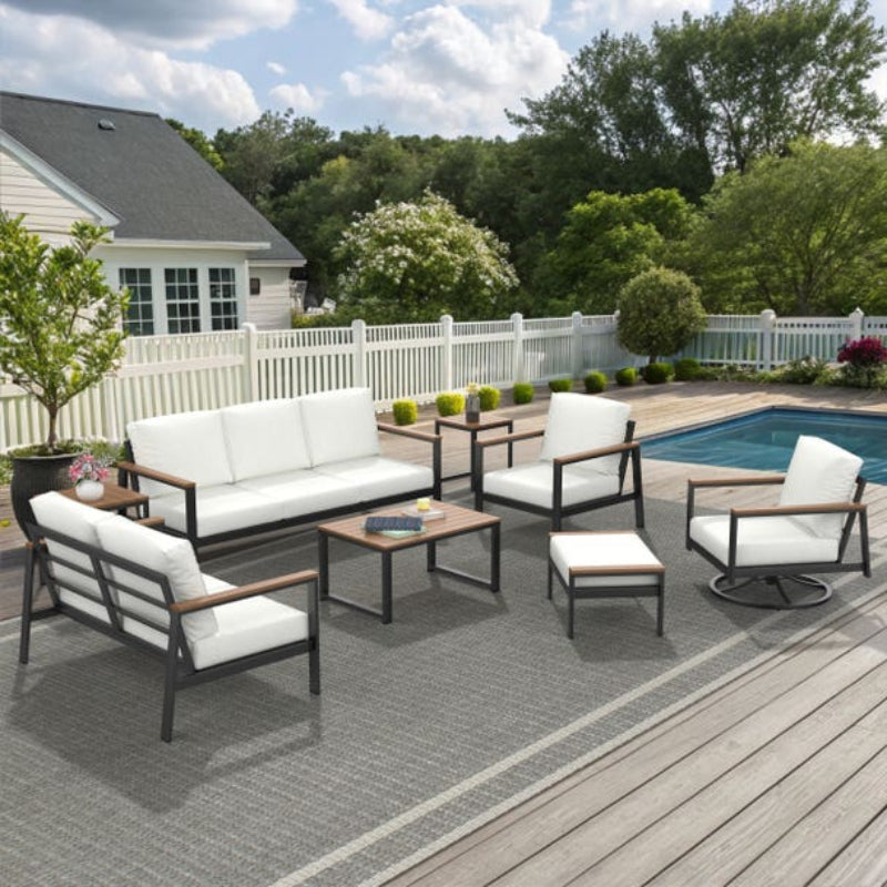 Forever Patio Hanover 8-Piece Ultimate Patio Set