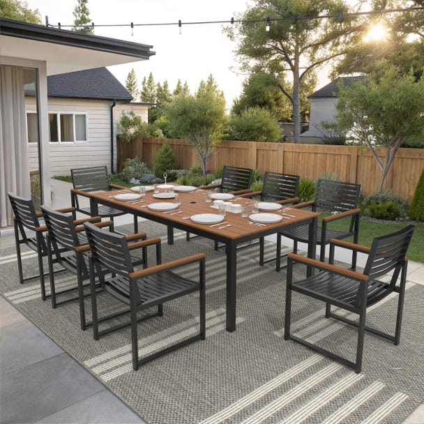 Forever Patio Hanover 8-Seater Patio Dining Set