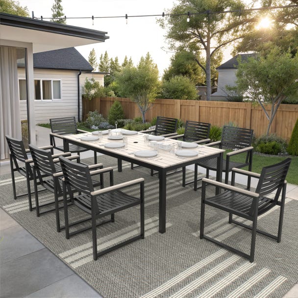 Forever Patio Hanover 8-Seater Patio Dining Set