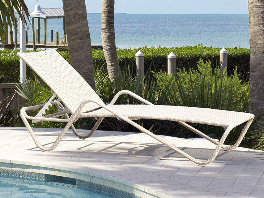Hospitality Rattan Athens Chaise Lounge