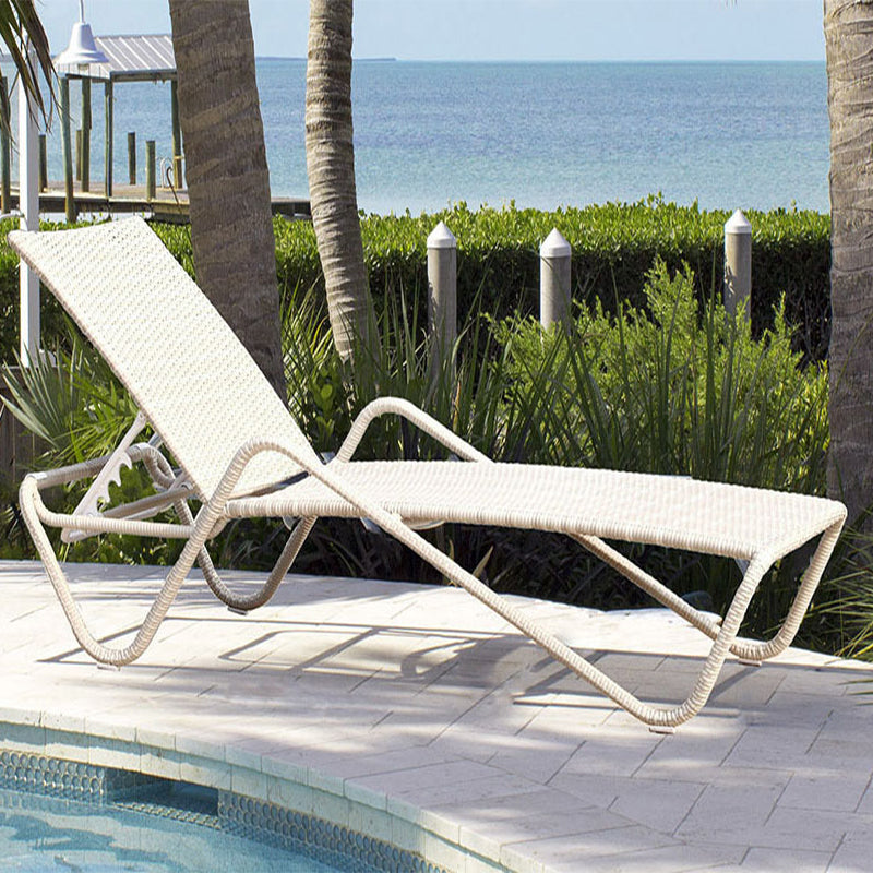 Hospitality Rattan Athens Chaise Lounge