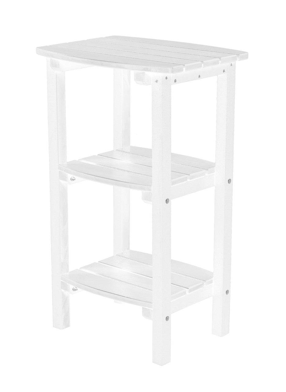 Wildridge Classic Poly-Lumber 3 Shelf Side Table