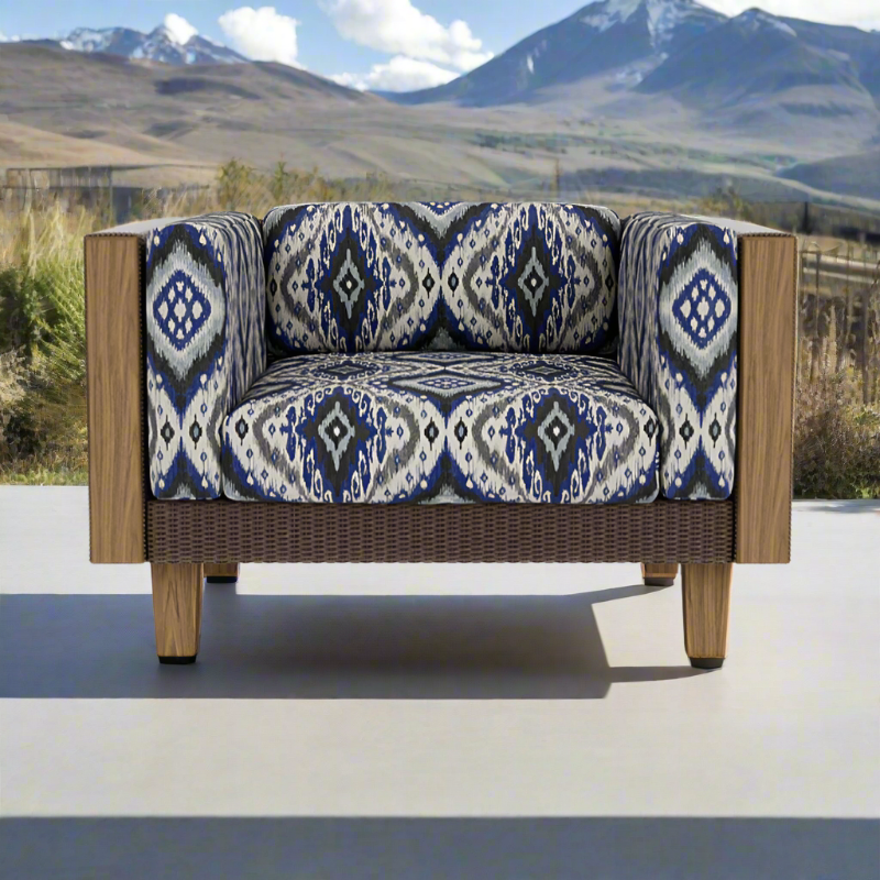 Lloyd Flanders Catalina Wicker Lounge Chair