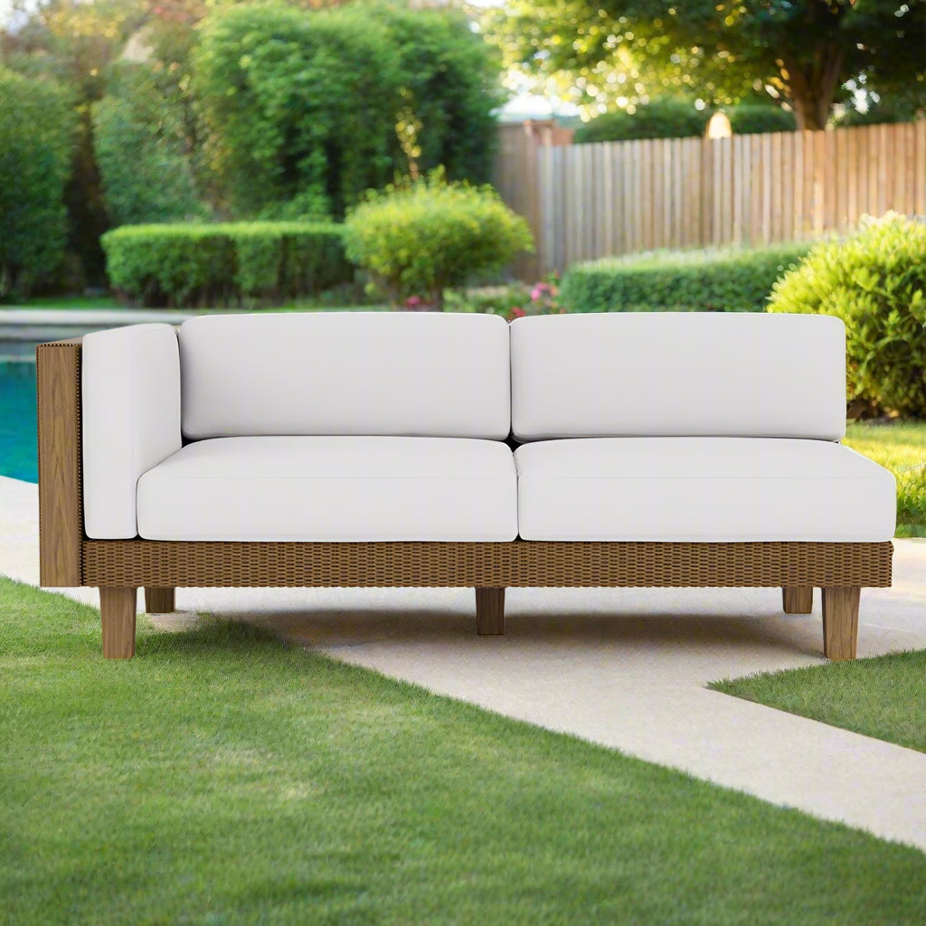 Lloyd Flanders Catalina Wicker Right Arm Loveseat