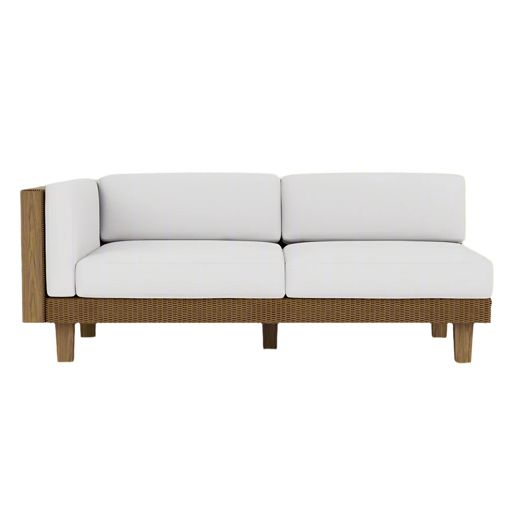 Lloyd Flanders Catalina Wicker Right Arm Loveseat