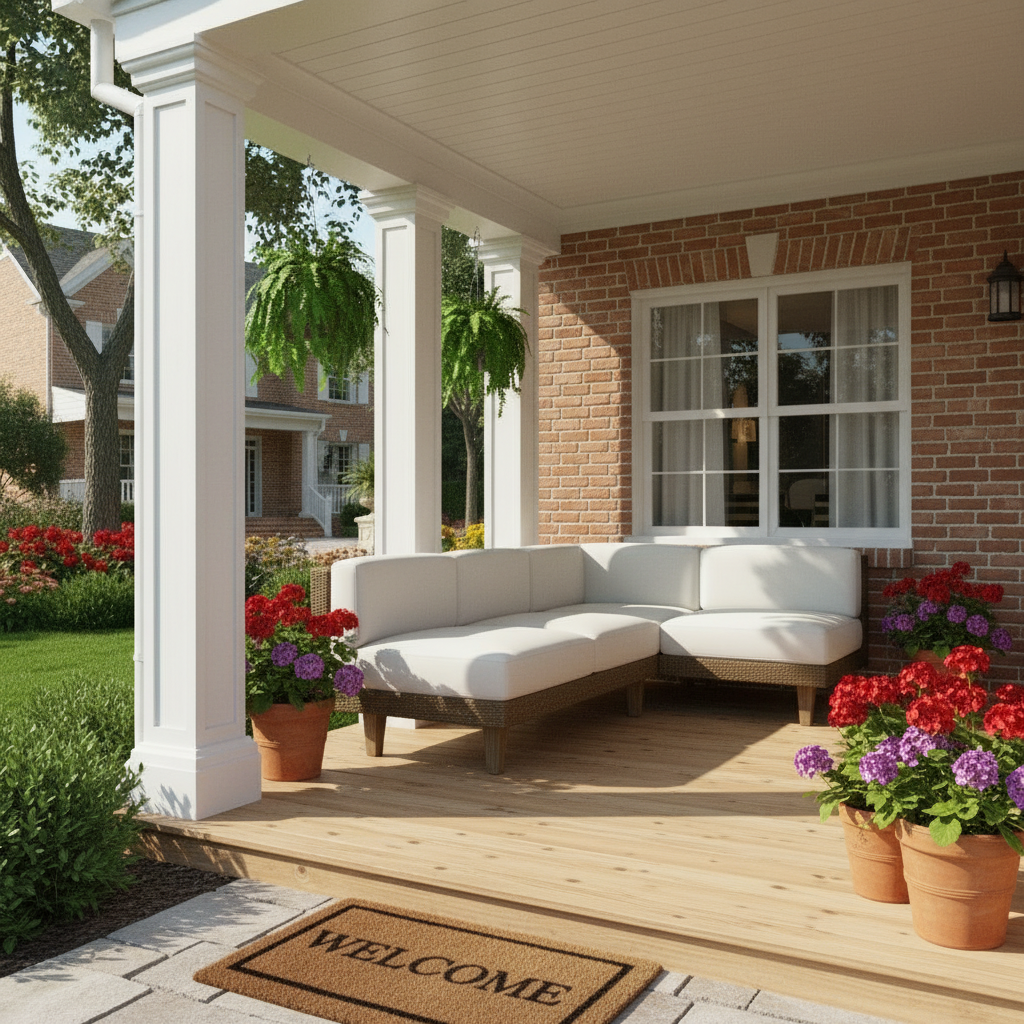 Lloyd Flanders Catalina Wicker Right Arm Loveseat