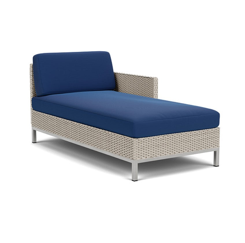 Replacement Cushions for Lloyd Flanders Elements Wicker Left Arm Chaise