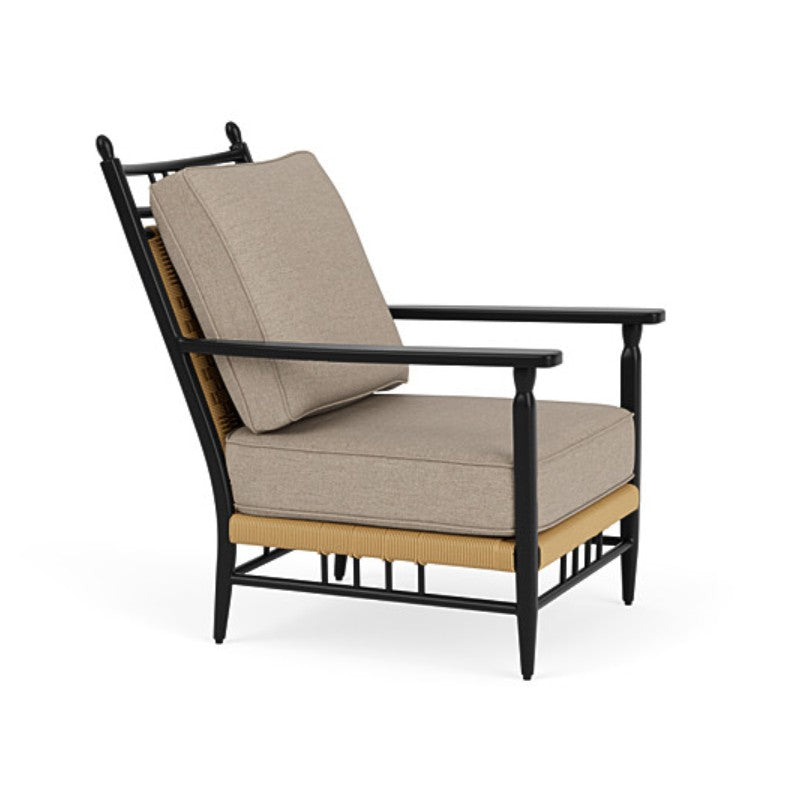 Lloyd Flanders Low Country Woven Vinyl Lounge Chair