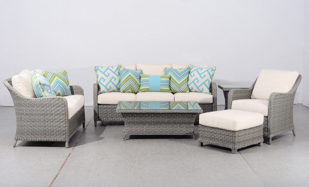 South Sea Rattan Mayfair Conversation Set - 6 Piece