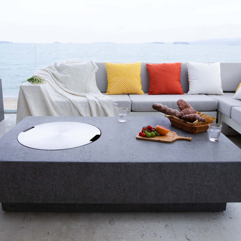 Elementi Metropolis Fire Pit Table