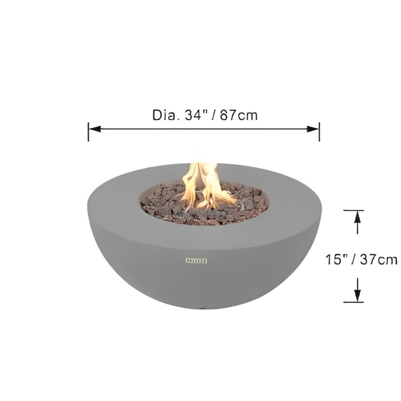 Elementi Modeno Roca Fire Table