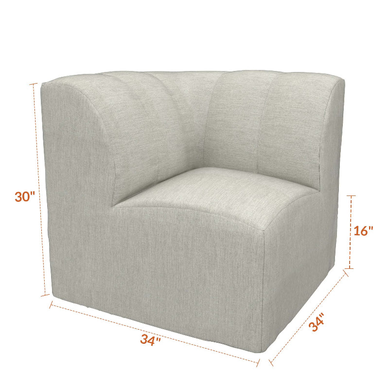 Forever Patio Murano Sectional 90 Degree Corner Chair