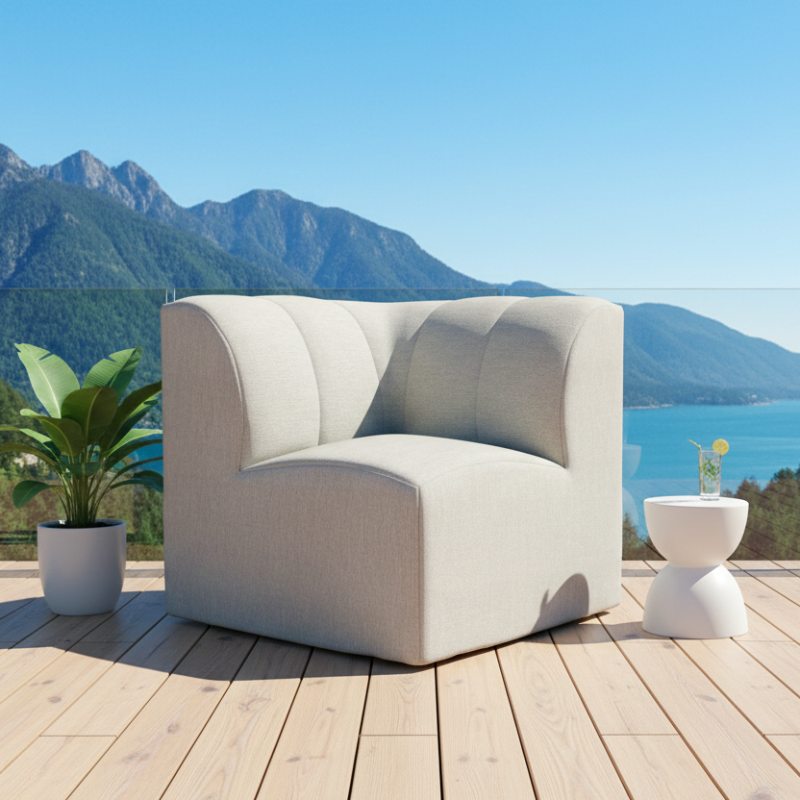 Forever Patio Murano Sectional 90 Degree Corner Chair