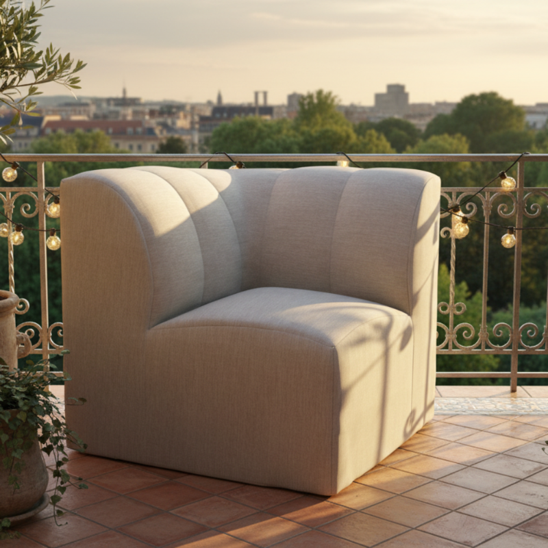 Forever Patio Murano Sectional 90 Degree Corner Chair