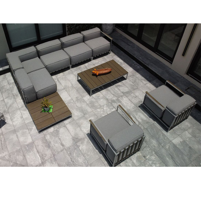 OUTSY Sunrise 8-Piece Extra Deep Seating Outdoor Conversation Set