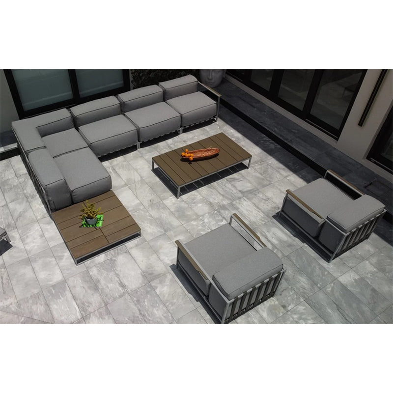OUTSY Sunrise 9-Piece Extra Deep Seating Outdoor Conversation Set