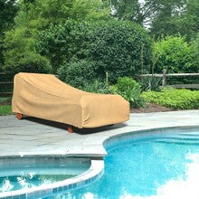 Budge Industries All Seasons Double Patio Chaise Lounge Cover