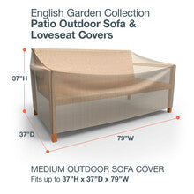 Budge Industries English Garden Patio Sofa Cover