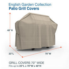 Budge Industries English Garden BBQ Grill Cover