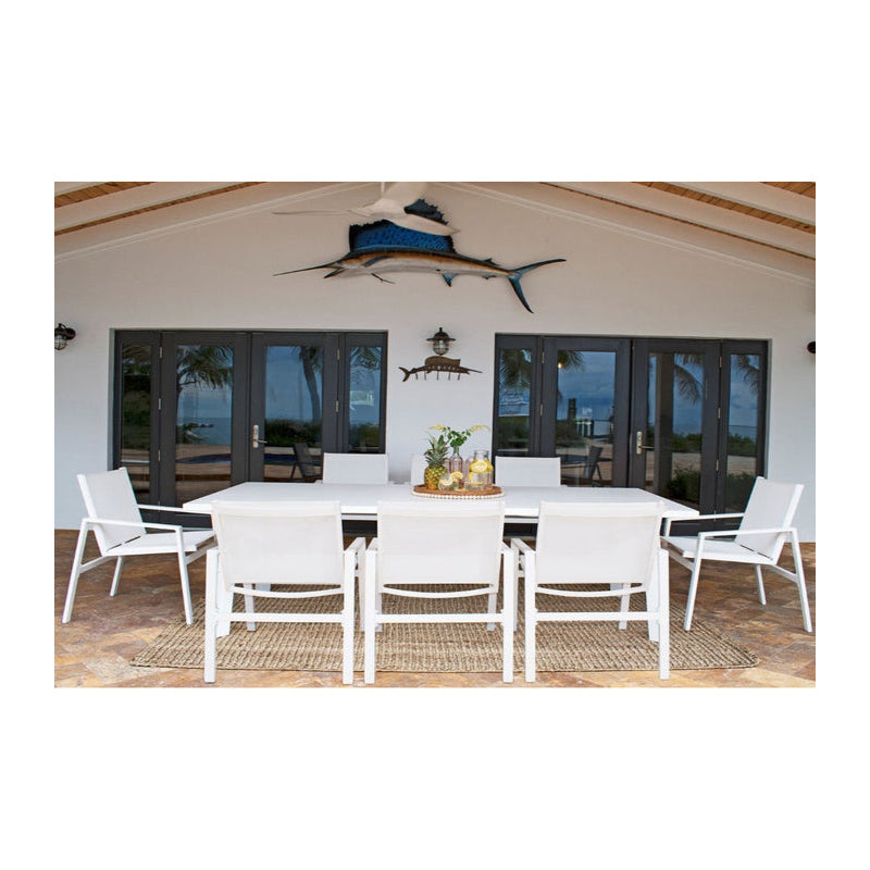 Panama Jack Mykonos 9-Piece Rectangular Dining Set