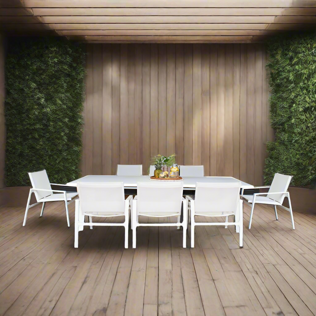 Panama Jack Mykonos 9-Piece Rectangular Dining Set