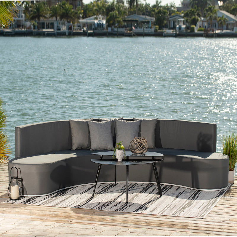 Panama Jack Wave 3-Piece Sectional Set