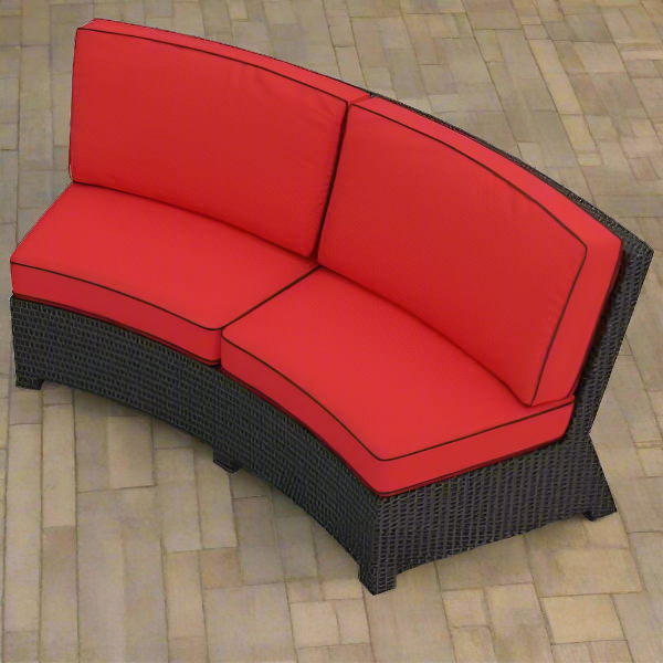 Replacement Cushions for Forever Patio Barbados Curved Sofa