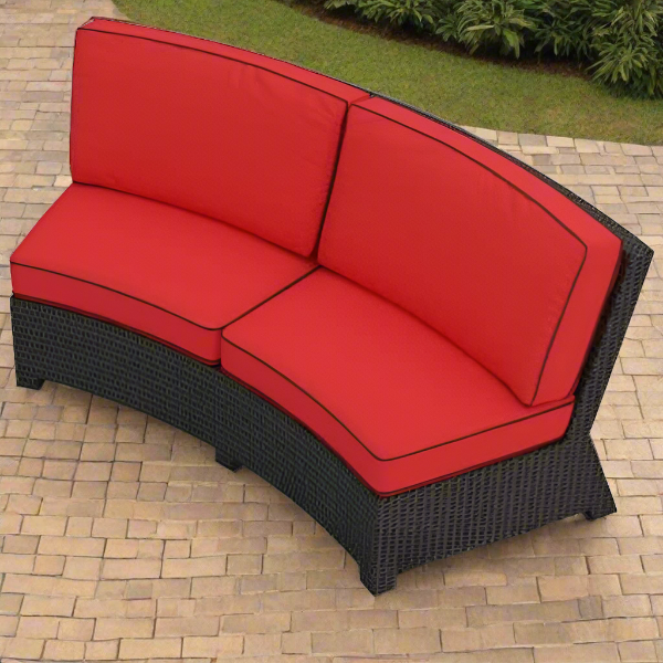 Replacement Cushions for Forever Patio Barbados Curved Sofa