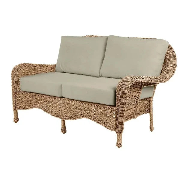 Replacement Cushionsfor NorthCapeI nternational WickerDeep Seating Loveseat- Face Right