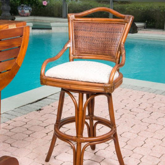 Alexander & Sheridan Serengeti 30″ Swivel Barstool