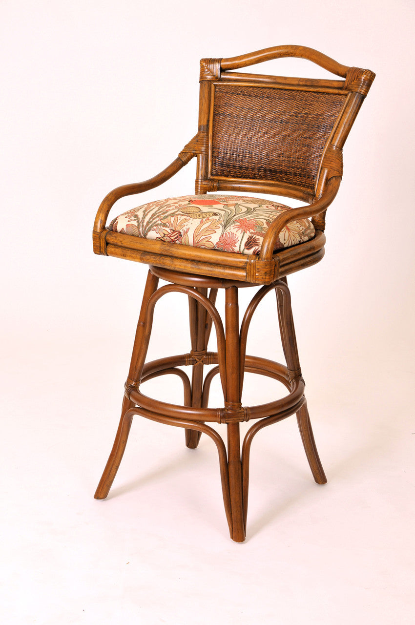 Alexander & Sheridan Serengeti Rattan Indoor 3 Piece Counter Table Set