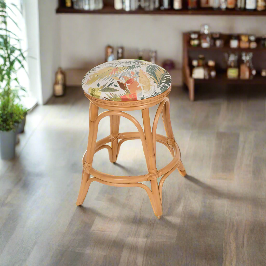 Alexander & Sheridan Serengeti 24″ Swivel Backless Barstool