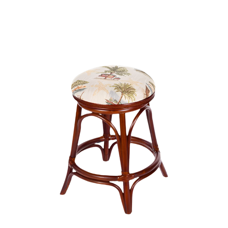 Alexander & Sheridan Serengeti 24″ Swivel Backless Barstool