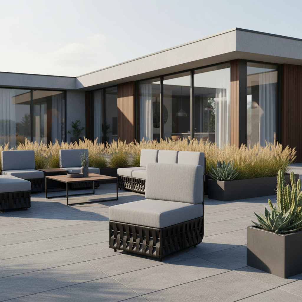 DecoScape Scorpio Armless Lounge Chair