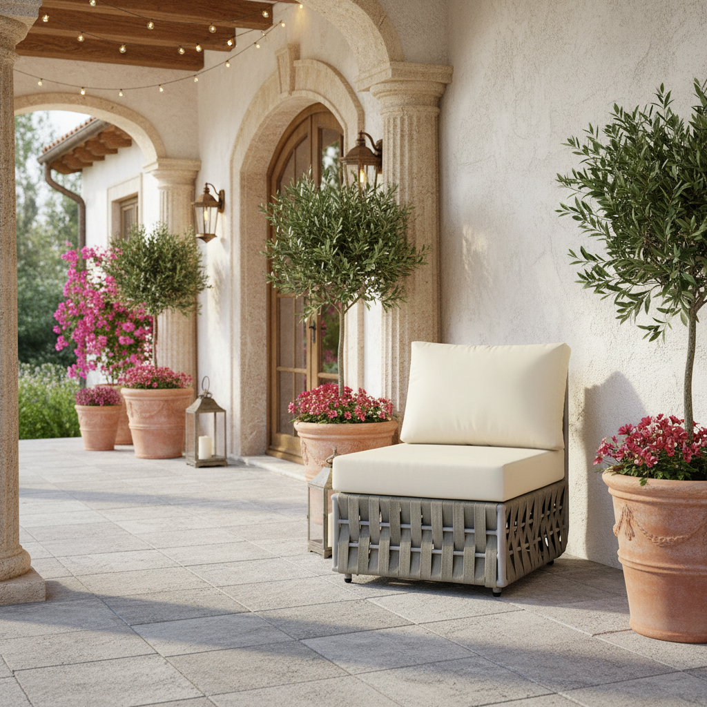 DecoScape Scorpio Armless Lounge Chair