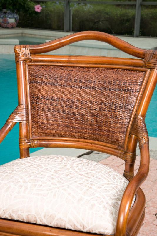 Alexander & Sheridan Serengeti Rattan Indoor 3 Piece Pub Set