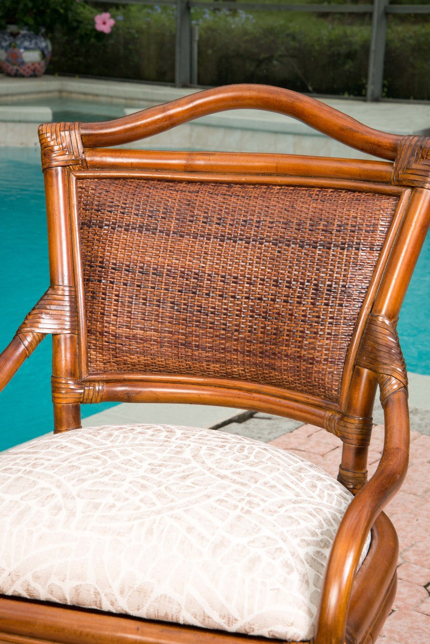 Alexander & Sheridan Serengeti Rattan Indoor 3 Piece Counter Table Set