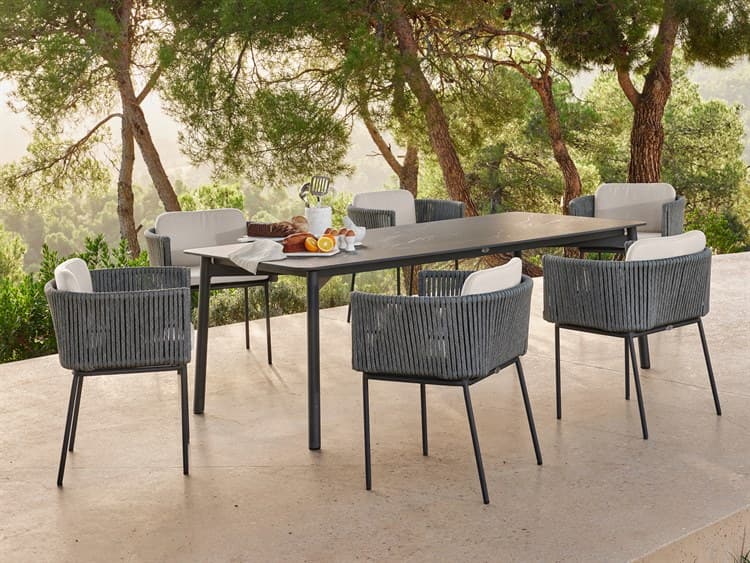 Skyline Design Boston 7-Piece Rectangular Dining Set
