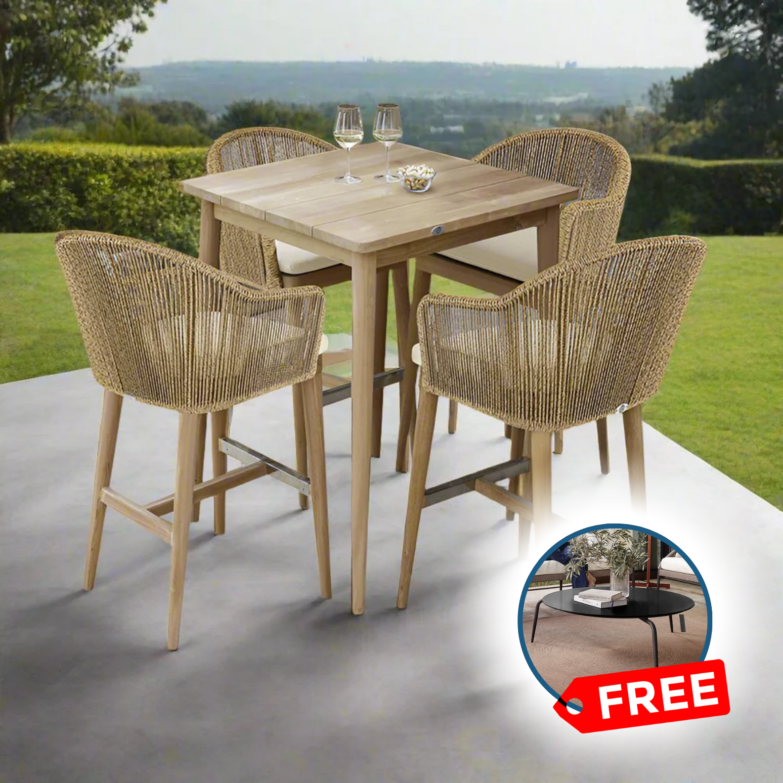 Skyline Design Calixto 5-Piece Pub Sets
