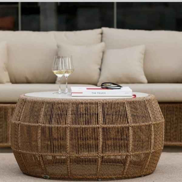 Skyline Design Calixto Coffee Table with Glass