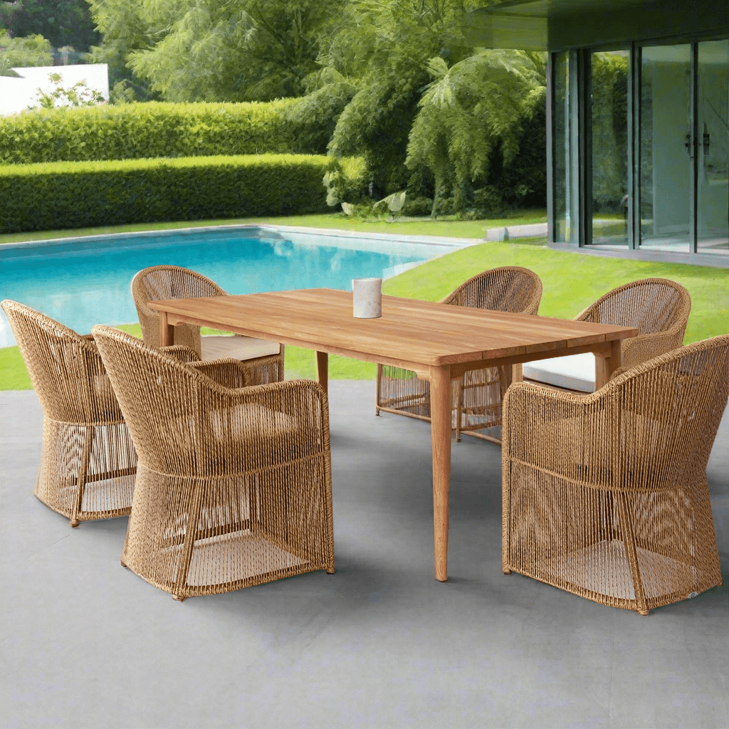 Skyline Design Calixto 7-Piece Rectangular Dining Set