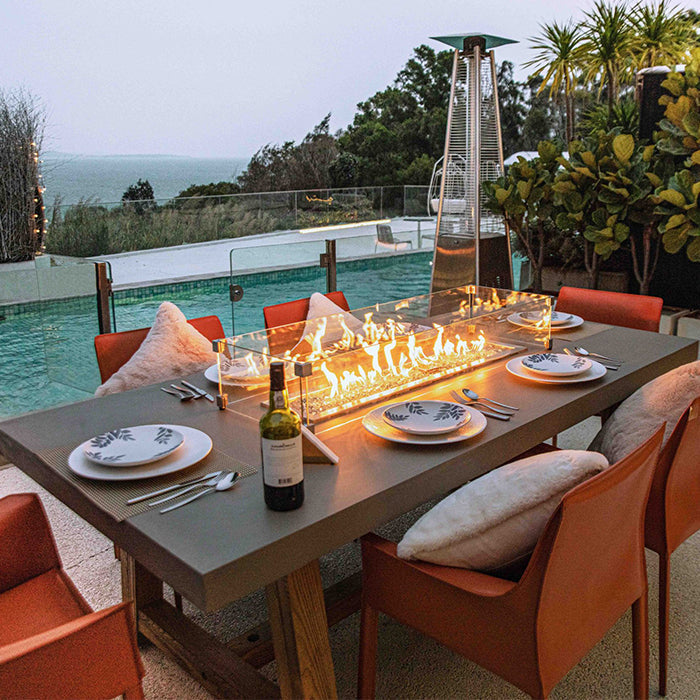 Elementi Sonoma Dining Fire Pit Table
