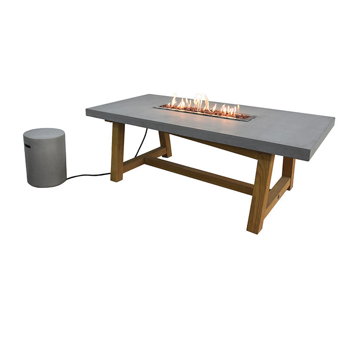 Elementi Sonoma Dining Fire Pit Table