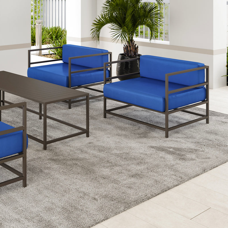 DecoScape Delano Armless Lounge Chair